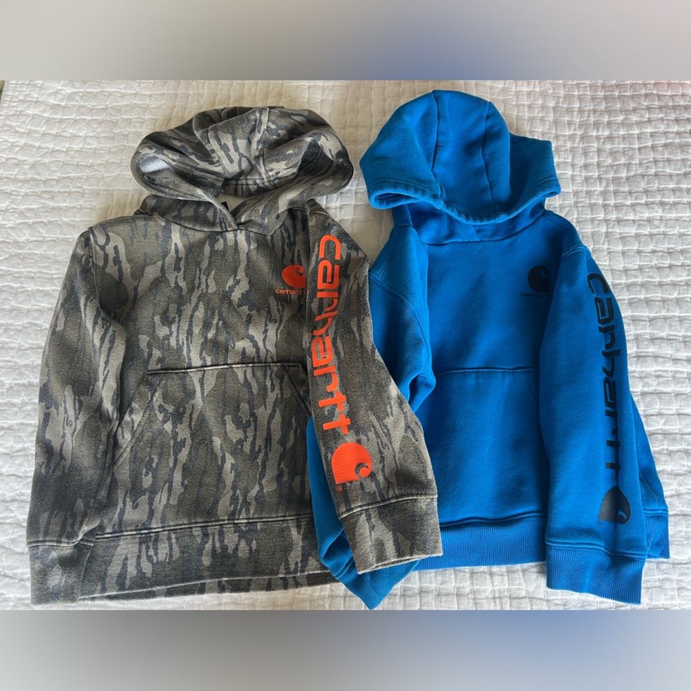 Boys 4T Carhartt Sweatshirts (two)